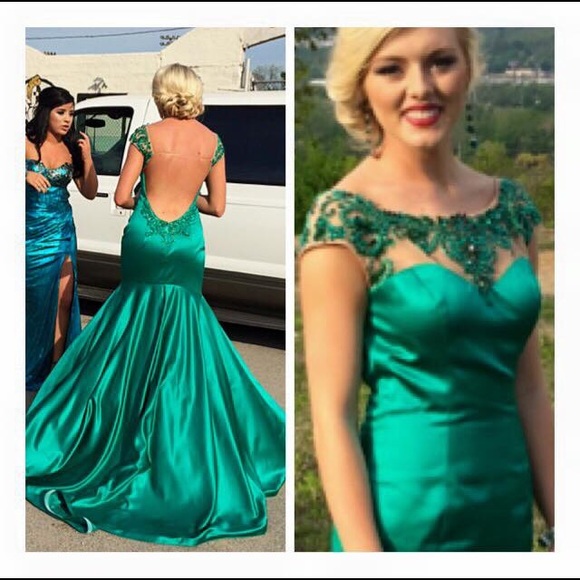 Sherri Hill Dresses & Skirts - Emerald Sherri Hill Prom Dress